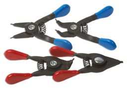Laser Tools Mini Circlip Plier Set 4pc