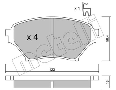 SET PLACUTE FRANA FRANA DISC