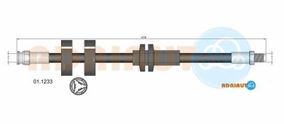 Тормозной шланг ADRIAUTO 01.1233