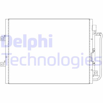 Skraplacz klimatyzacji DELPHI TSP0225592 produkt
