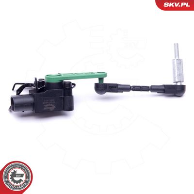 Jutiklis, žibintų diapazono reguliavimas