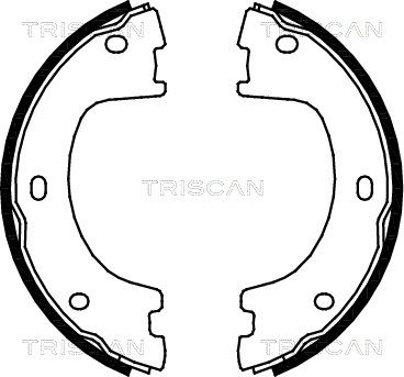 Комплект тормозных колодок TRISCAN 8100 23032 для MERCEDES-BENZ SPRINTER