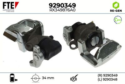 спирачен апарат FTE 9290349