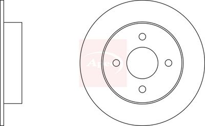 APEC Brake Disc DSK299