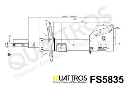 AMORTIZOR DAVID VASCO FS5835 2