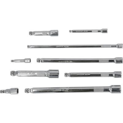 Ks Tools - Sada klbových predĺžení 1/4"+3/8"+1/2", 9ks