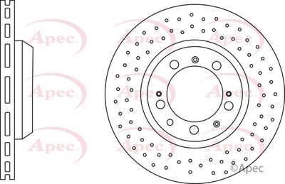 Brake Disc APEC DSK3008