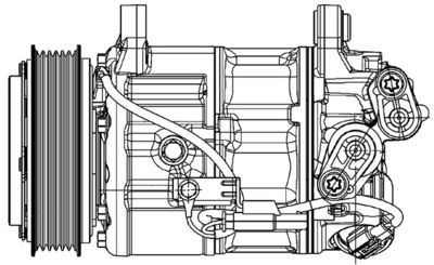 COMPRESOR CLIMATIZARE MAHLE ACP599000P 5