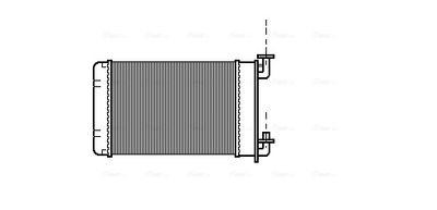 AVA QUALITY COOLING Kachelradiateur, interieurverwarming (BW6022)