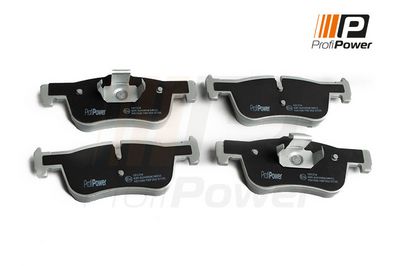 stabdžių trinkelių rinkinys, diskinis stabdys 1B1234 ProfiPower