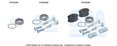 Zestaw montażowy, rura wydechowa BM CATALYSTS FK50528