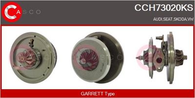 Skupina trupu, turbodmychadlo CASCO CCH73020KS