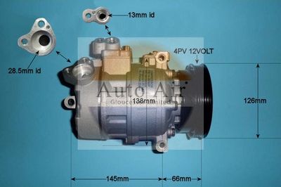 Compressor, air conditioning Auto Air Gloucester 14-9694P