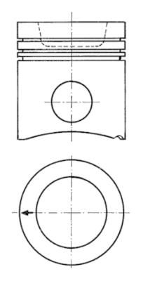 Zuiger - 94942600 - KOLBENSCHMIDT