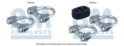 Монтажен комплект, изпускателна тръба BM Catalysts FK50321