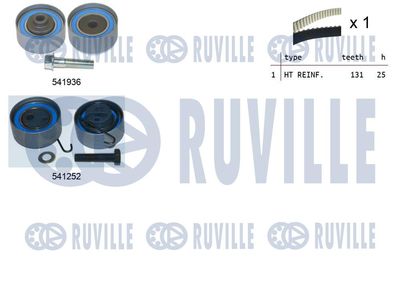 Комплект ремня ГРМ RUVILLE 550062 для CHEVROLET CORSA
