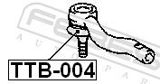 Repair Kit, tie rod end TTB-004