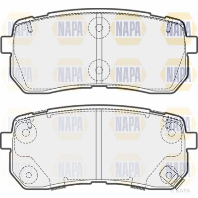 Brake Pad Set NAPA NBP1783