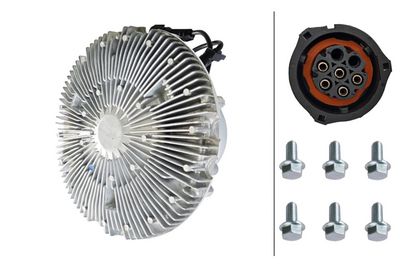 Acoplamiento, ventilador del radiador