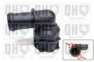 Фланец охлаждающей жидкости QUINTON HAZELL QTH1044CF для VW BEETLE