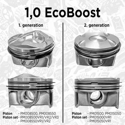 SET PISTOANE ET ENGINETEAM PM008550VR1 3