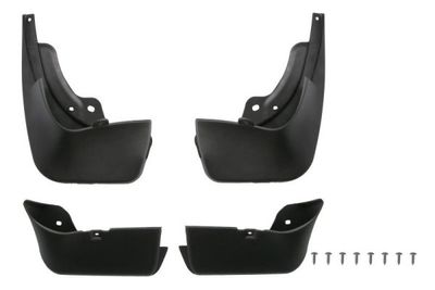 Spatlap Achter/Voor Links/Rechts (set 4 stuks.) past: CITROEN C5 III 01.11-06.17