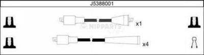 Комплект проводов зажигания NIPPARTS J5388001 для SUZUKI SWIFT