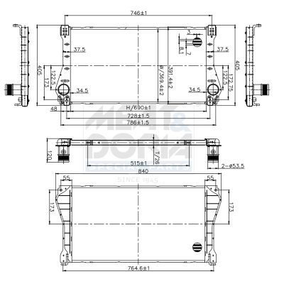 INTERCOOLER COMPRESOR