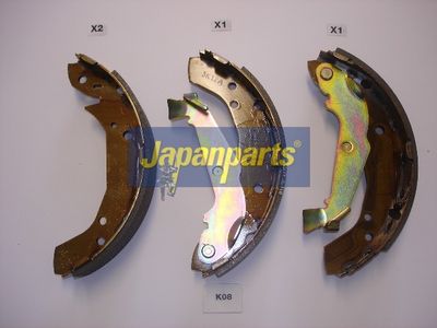 JAPANPARTS Stabdžių trinkelių komplektas