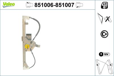 MECANISM ACTIONARE GEAM VALEO 851006