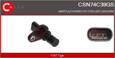 SENZOR IMPULSURI ARBORE COTIT CASCO CSN74C39GS