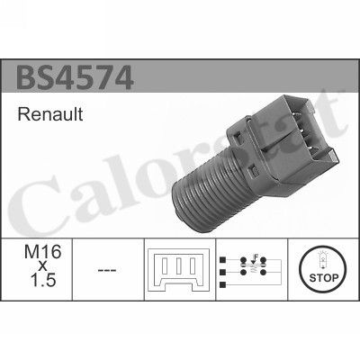 Выключатель фонаря сигнала торможения CALORSTAT by Vernet BS4574 для RENAULT AVANTIME