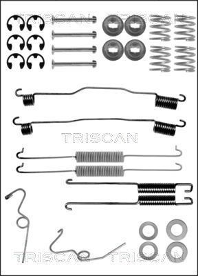 комплект принадлежности, спирани челюсти TRISCAN 8105 162038