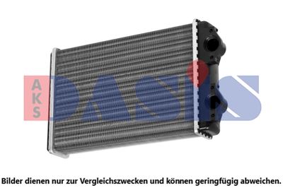 Теплообменник, отопление салона AKS DASIS 499014N для GAZ VOLGA