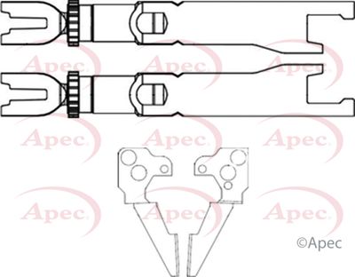 Adjuster, braking system APEC ADB3003