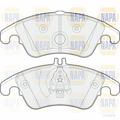 Brake Pad Set NAPA NBP1449