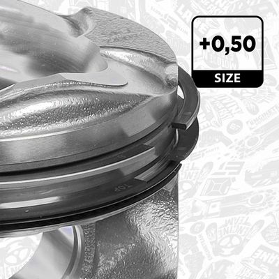 PISTON ET ENGINETEAM PM008450 2