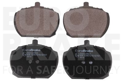 Комплект тормозных колодок, дисковый тормоз EUROBRAKE 5502229922 для ROVER 2000-3500