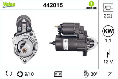 стартер VALEO 442015