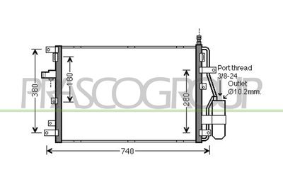KONDENSATOR KLIMAANLAGE