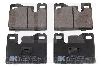Комплект тормозных колодок, дисковый тормоз NK 225604 для PORSCHE 924