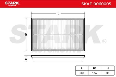 въздушен филтър STARK SKAF-0060005