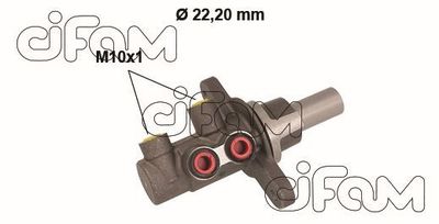 Главный тормозной цилиндр CIFAM 202-838 для TOYOTA AURIS