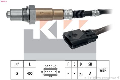 Sonda lambda KW 498 516