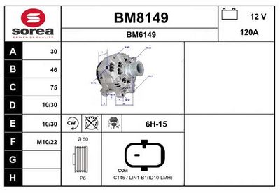 GENERATOR SNRA BM8149