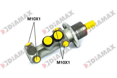 DIAMAX N04339 Ремкомплект главного тормозного цилиндра  для ALFA ROMEO 146 (Альфа-ромео 146)