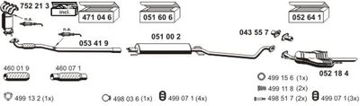 ABGASANLAGE ERNST 050466
