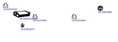 Изпускателна система OPTIMAL OP-EXSRN189