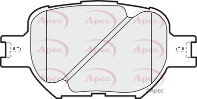 Brake Pad Set APEC PAD1180