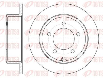 Brake Disc 61025.00